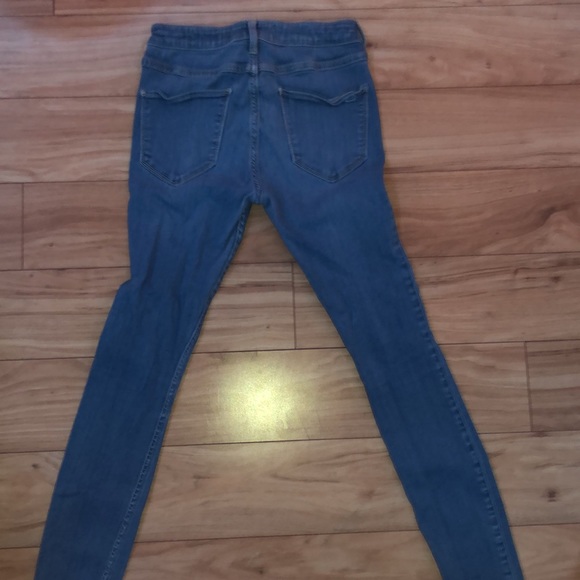 High Rise Jean Leggings- Rips - Picture 2 of 2